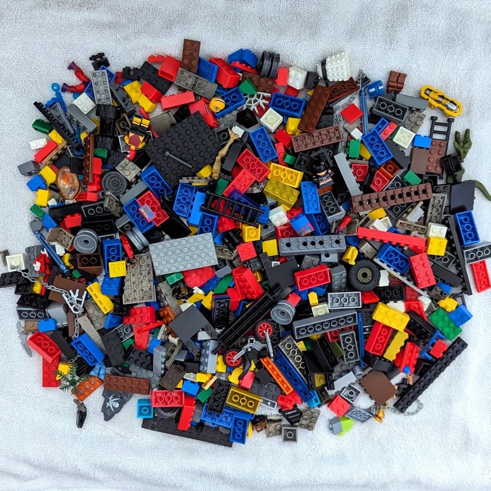 2+ pounds of building blocks (Bag 2)